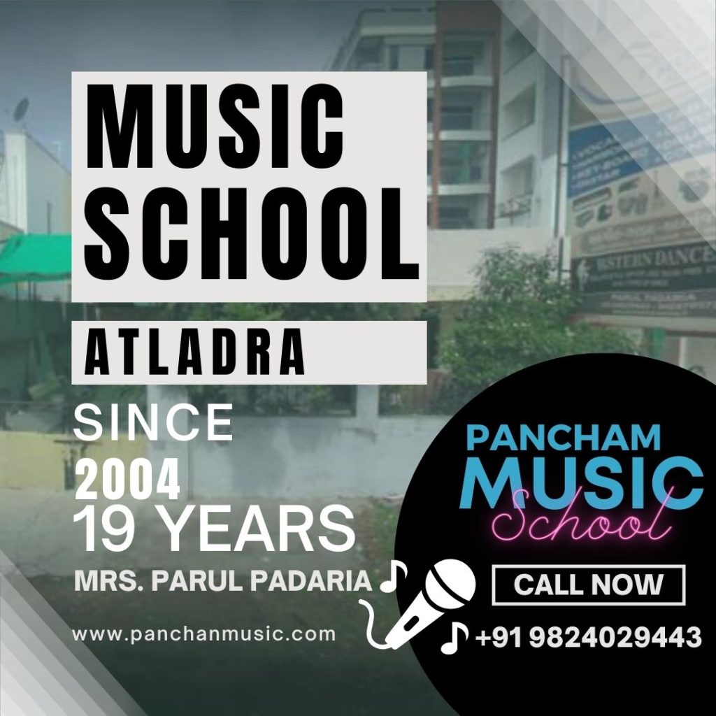 Music class in Atladra- Mrs. Parul Padaria's Pancham Music School